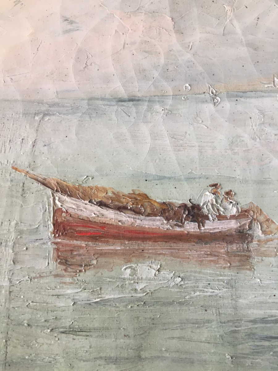 Barques Et Pêcheurs Méditerranéens 