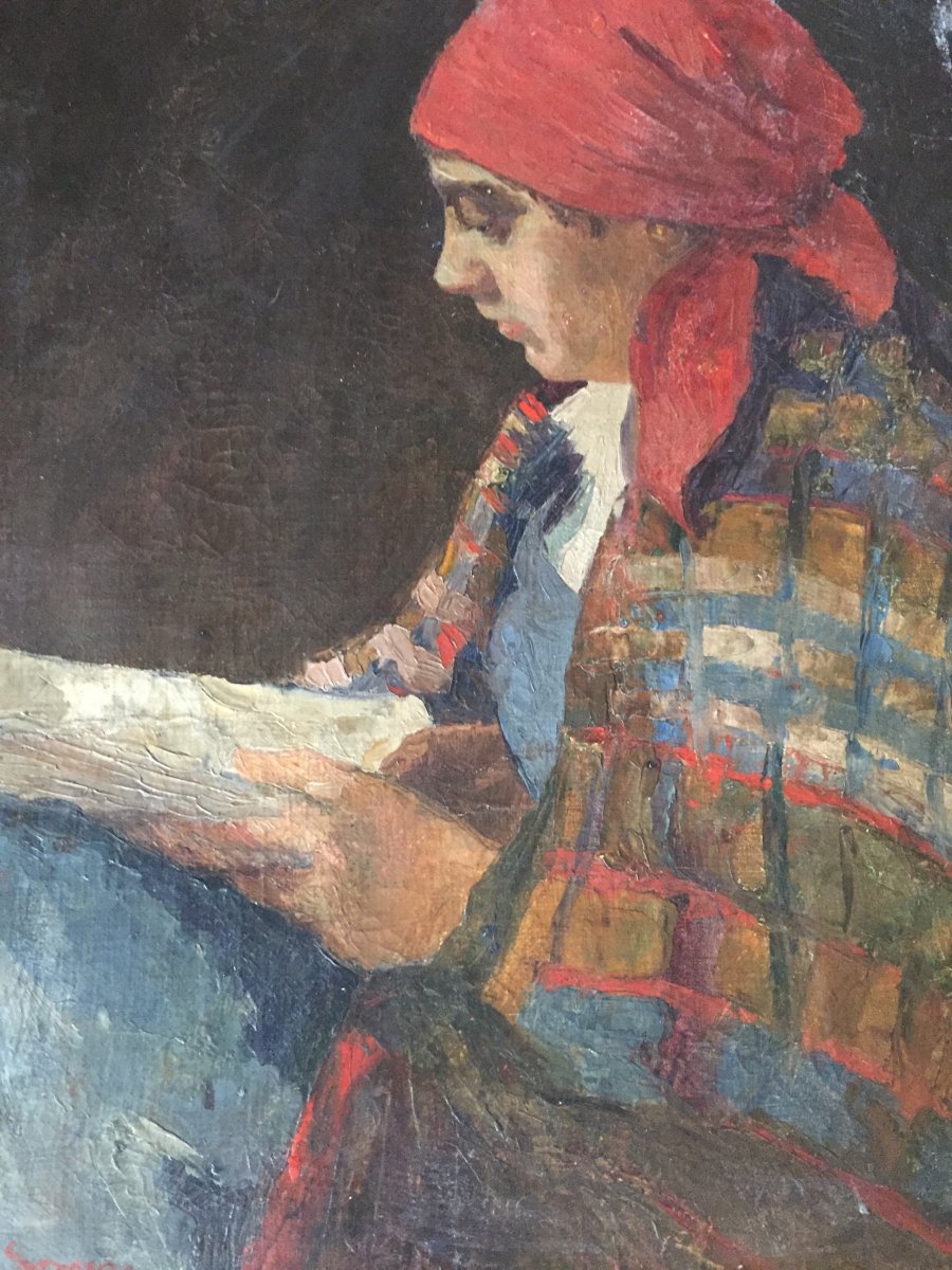 Girl Reading By Georgescu Marin-photo-3