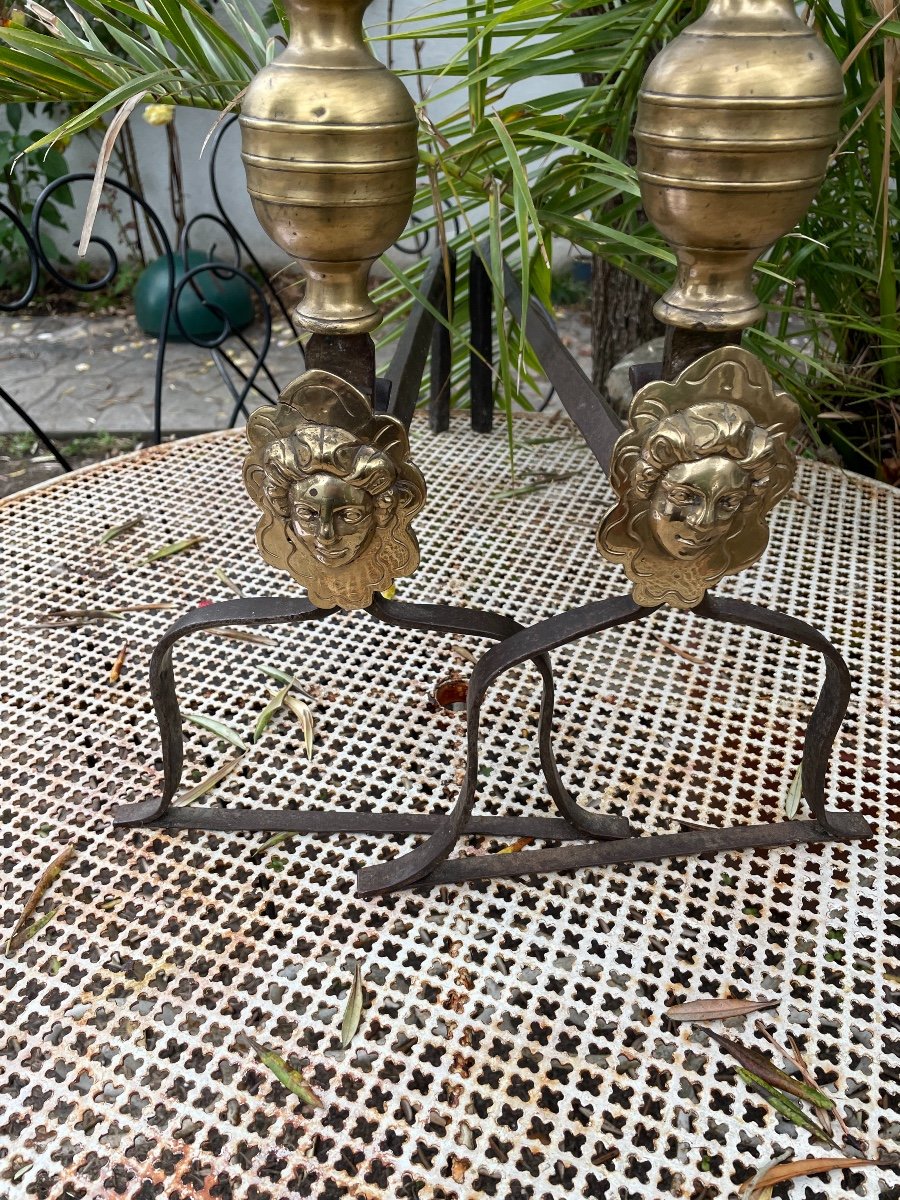 Andirons XVII Eme-photo-4
