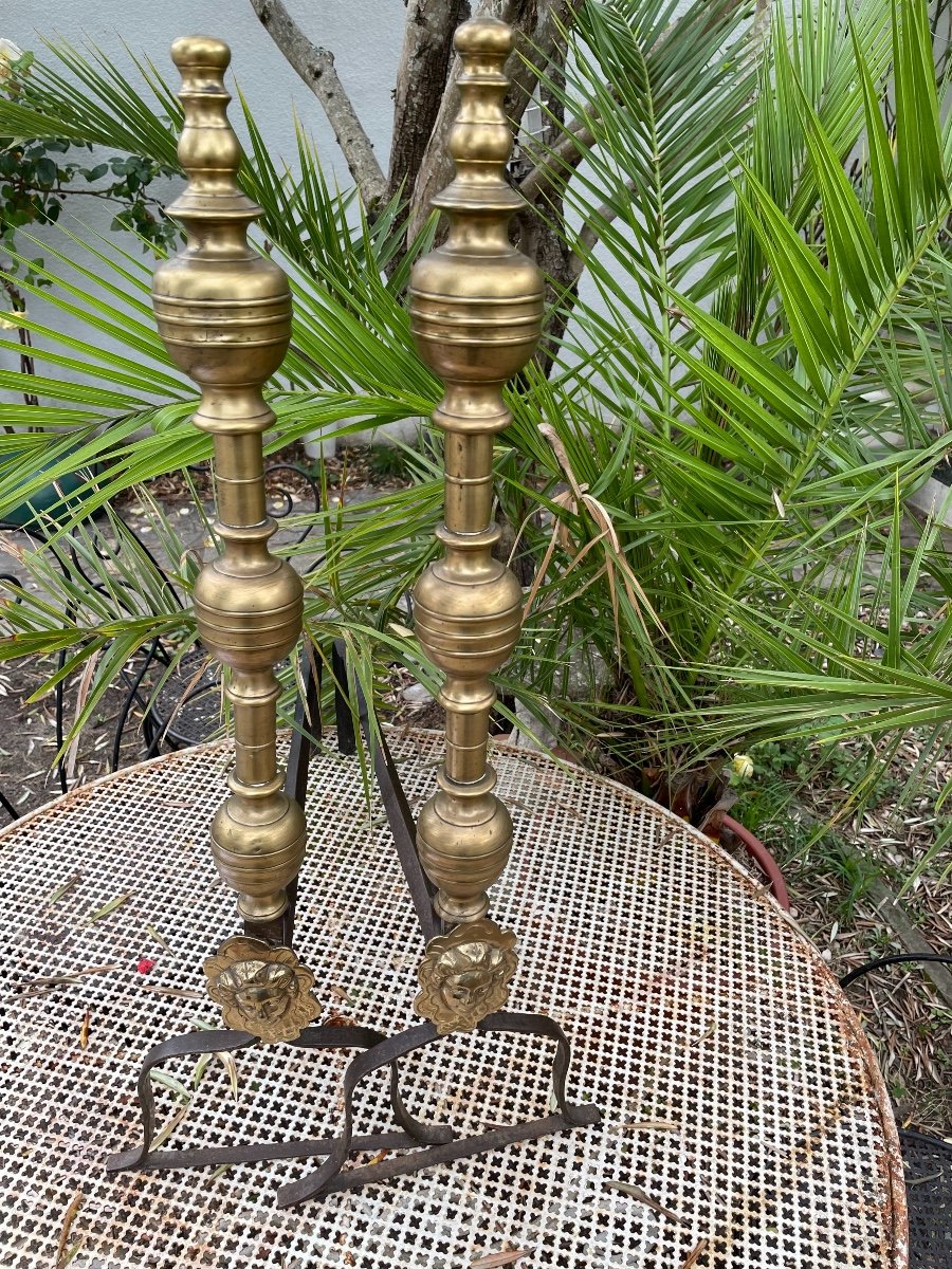 Andirons XVII Eme-photo-7