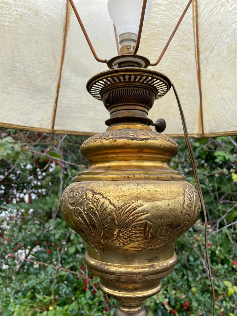 Gilt Bronze And Onyx Smoking Pedestal-photo-1