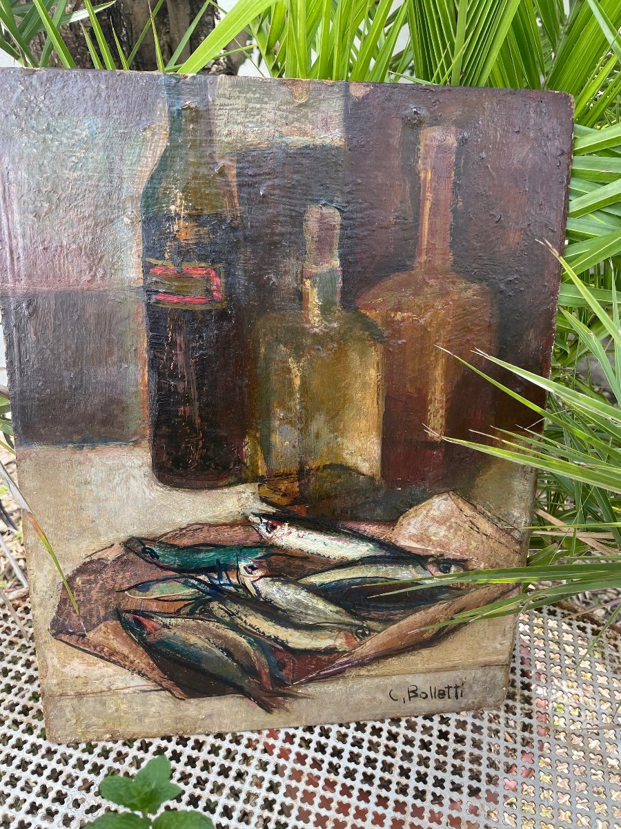 Still Life With Herring By Boletti Carlo-photo-3