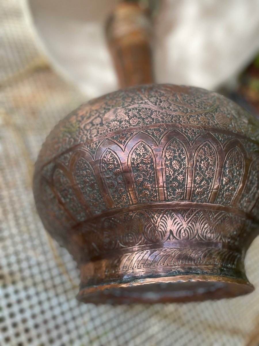Vase With Medicinal Plants XVIII Eme From India