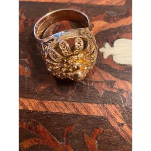 Crown Shape Gold Ring