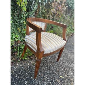 Fauteuil Art Deco Acajou 