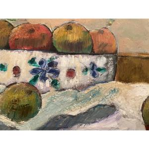 Pont Aven Fruit Painting 