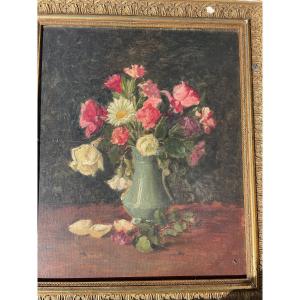 Bouquets De Roses Et Marguerite 
