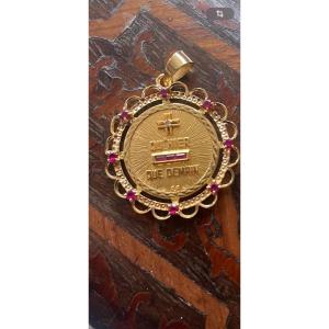 Gold Augis Love Medal 