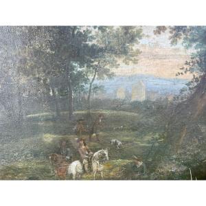 Hunting Scene XVIII Eme 