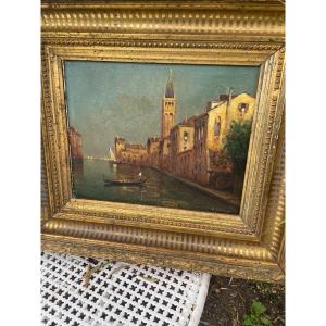 Gondolier In Venice From Bellantonio