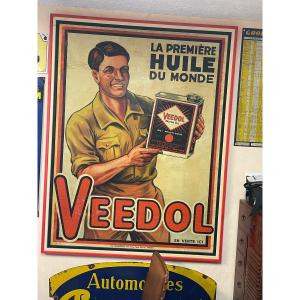 Affiche Huile Veedol 