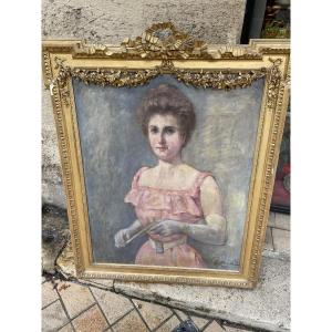 Jeune fille de Gustave Colin 
