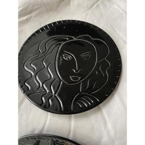 Paire de plats de Vallauris 