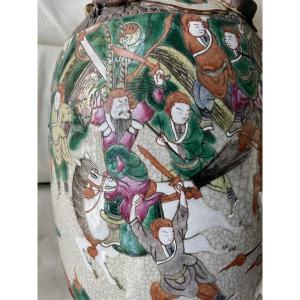 Grand vase de canton 