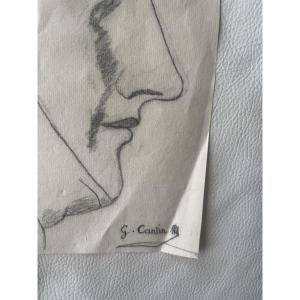 Drawing By Gaston Cantin 