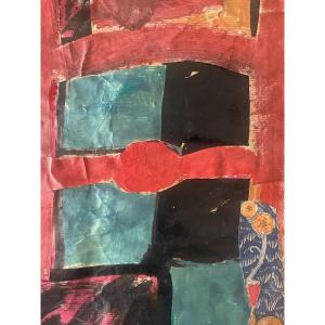 Collages And Oil Paintings By Georges Terzian 