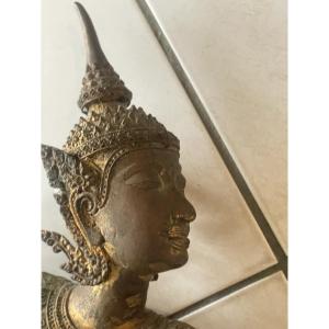 Bronze thaïlandais l’archer 