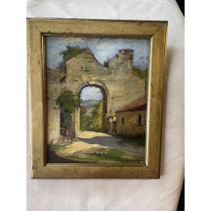 Village And Its Ruins 