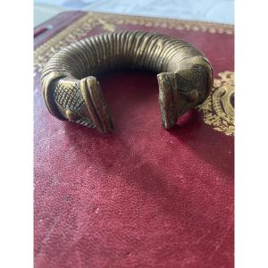 Bracelet esclave bronze doré 