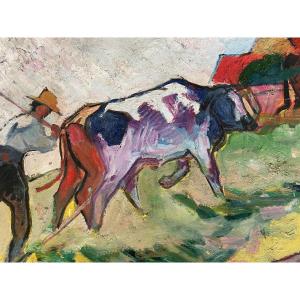 Gabriel Sue's Plowing 