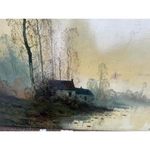 Tableau de Galien Laloue . 