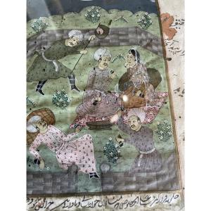 Indopersan Painting 18th Century 