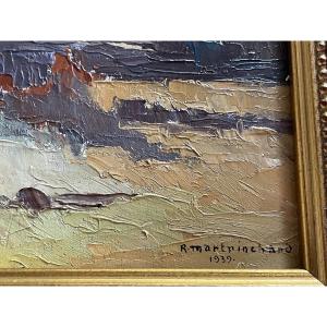 Paysage de campagne de Martrinchard 