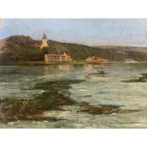 Village bord de rivière de Pichon 