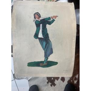 The Golfer From Desbois 