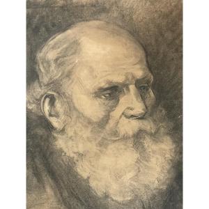 Drawing Of A Bearded Character 