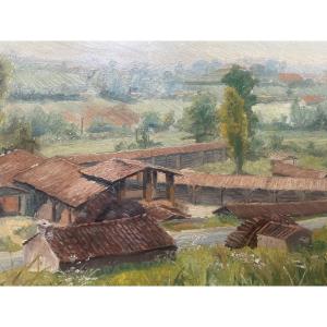 Landscape Of The Tuilerie By C.vagnat