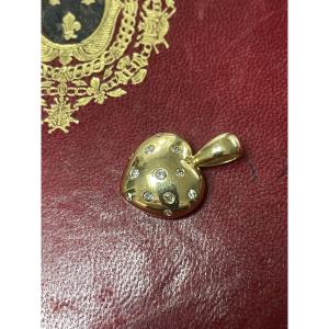 Heart In Gold And Diamonds