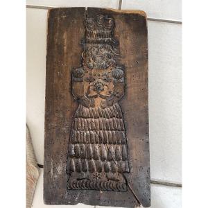 Matrice bois à beurre du XVIII eme 