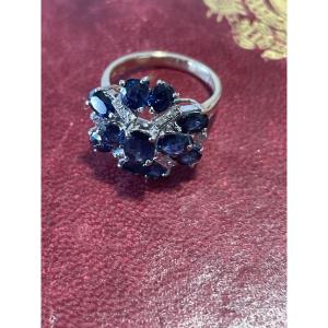 Gold And Sapphire Ring