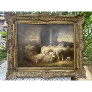 La bergerie et ses moutons de Max Breu