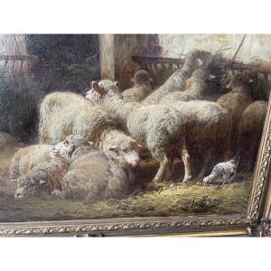 The Sheepfold And Its Sheep By Max Breu