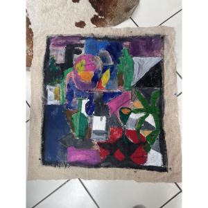 Huile de Huberti Antonio 