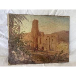 Orientalist Painting: "le Bled"