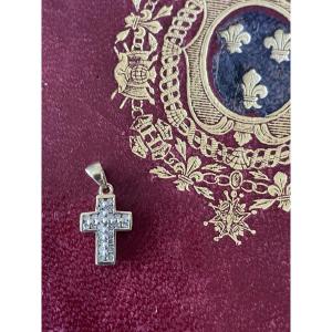 Gold And Diamond Cross