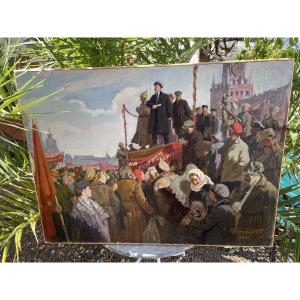 Tableau russe : Rassemblement populaire de Goncharov Grigori