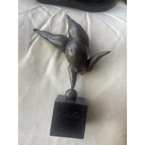 Bronze l’acrobate de Milo