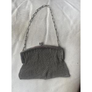 Silver Clutch Bag
