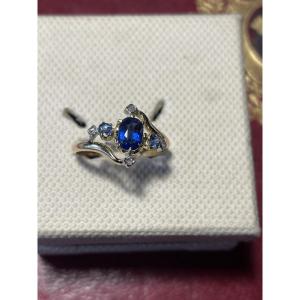 Gold And Rose Diamond Ring