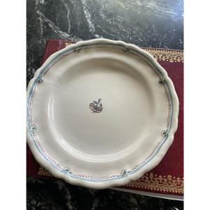 Assiette faïence XVIII eme