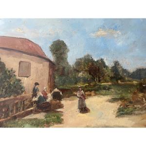 The Washerwomen At The Farm