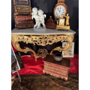 18th Century Golden Console