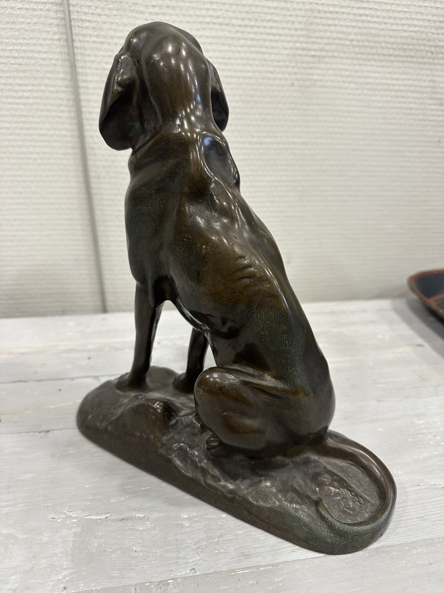 Bronze Hunting Dog-photo-3
