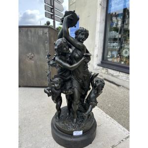 Groupe en bronze 