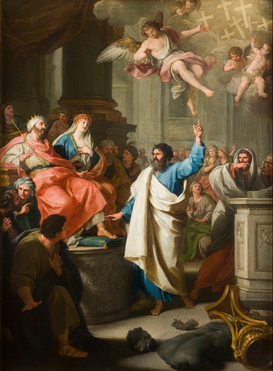 Giuseppe Bottani  (Cremona 1717-Mantova 1784) Sermon de Saint Barthélemy l'Apôtre