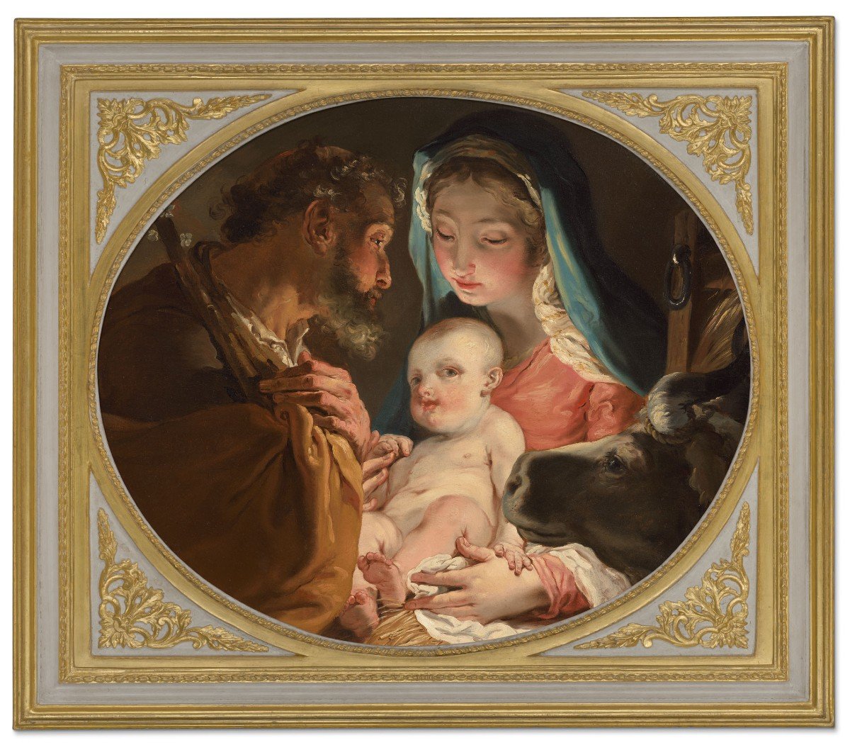 Gaetano Gandolfi (san Matteo Della Decima 1734–bologna 1802) Holy Family-photo-1